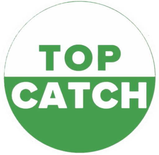 TopCatchLogo on White Circle background